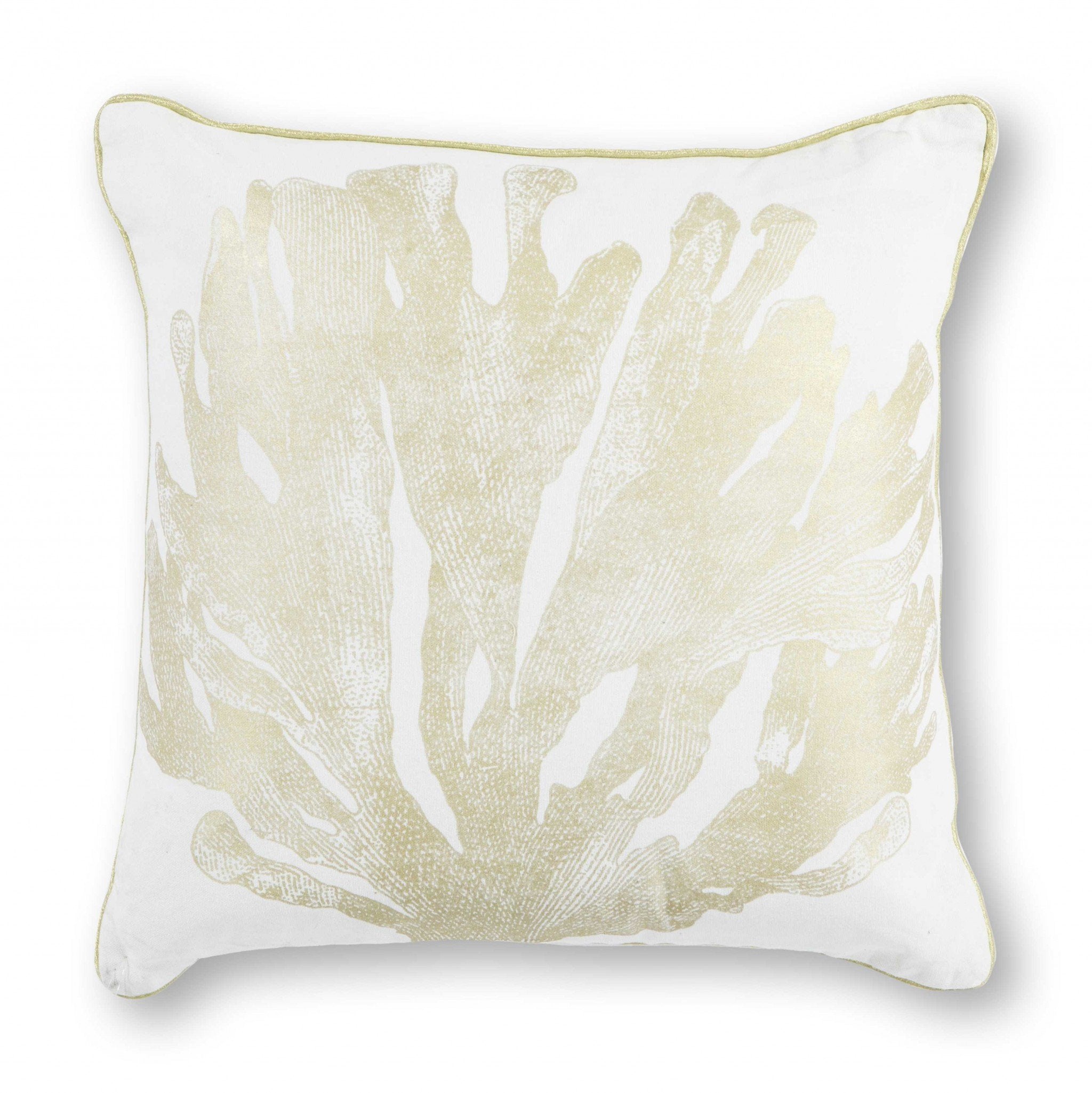 Golden Forest Pillow