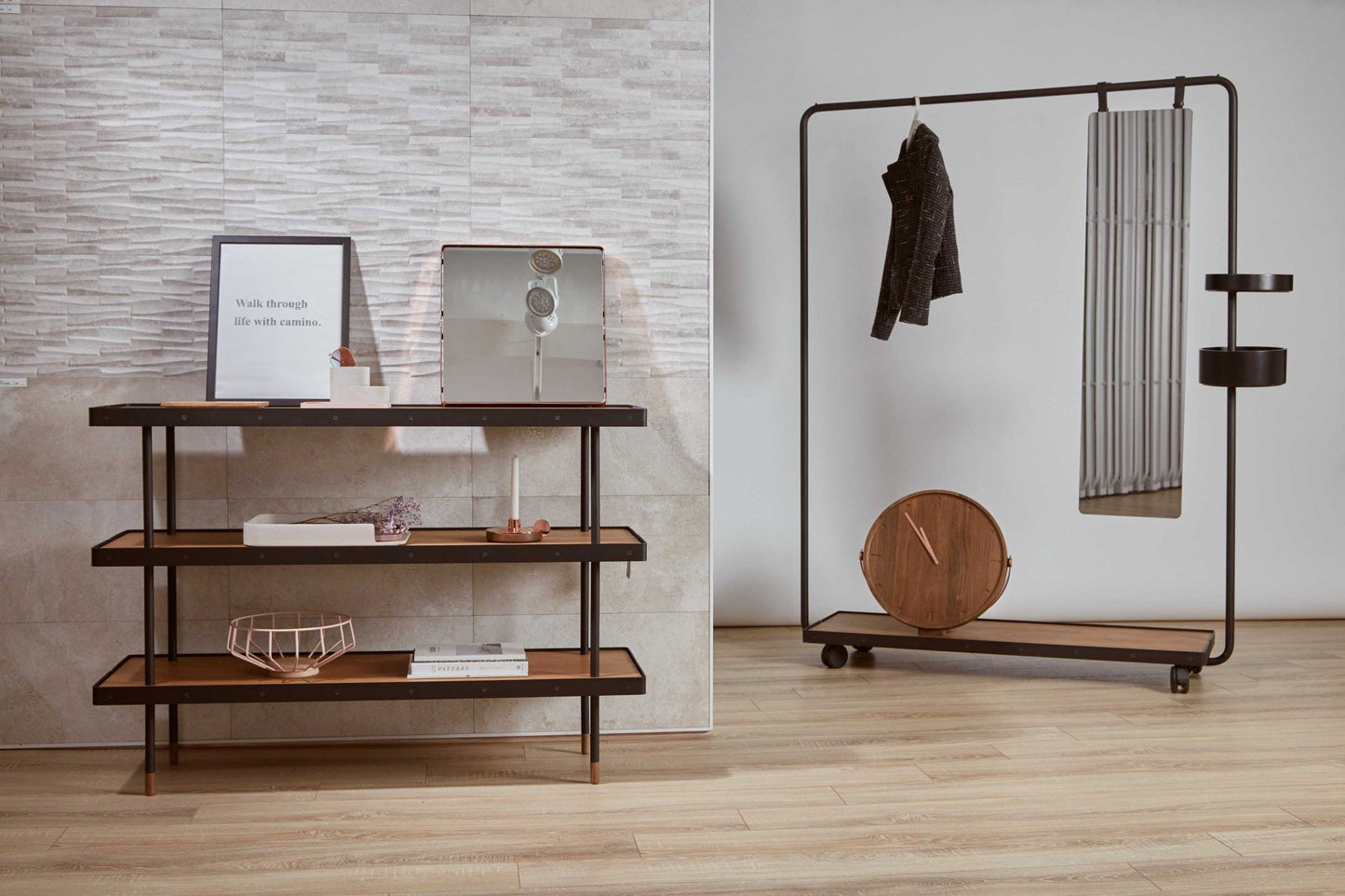 Steel Case Mirror