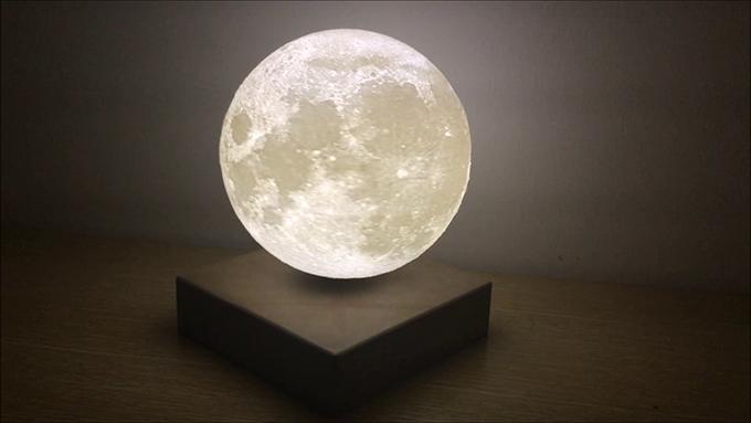 Levitating Moon Lamp