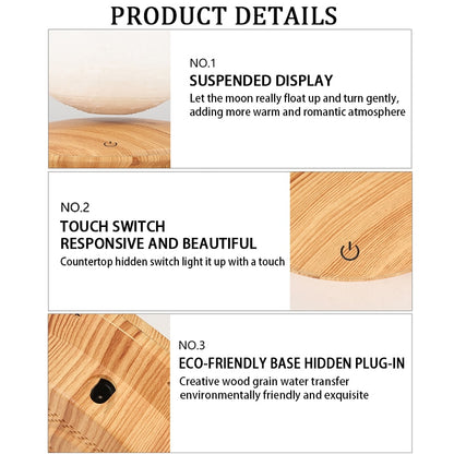 Shockwave Floating Moon Lamp