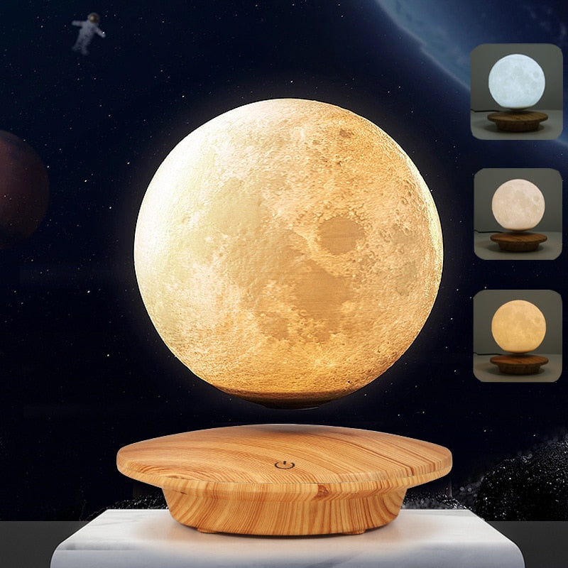 Shockwave Floating Moon Lamp