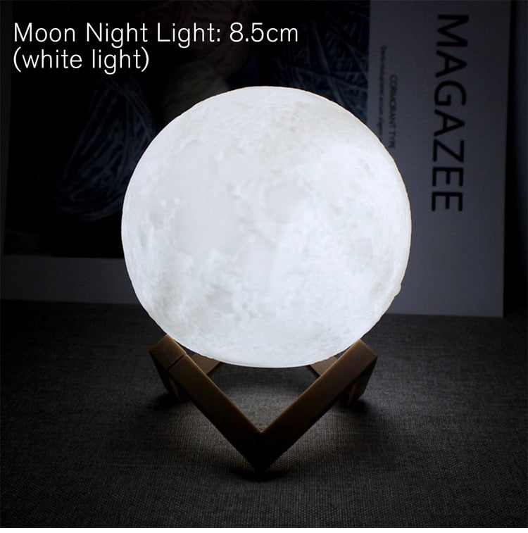 Trifold Moon Lamp