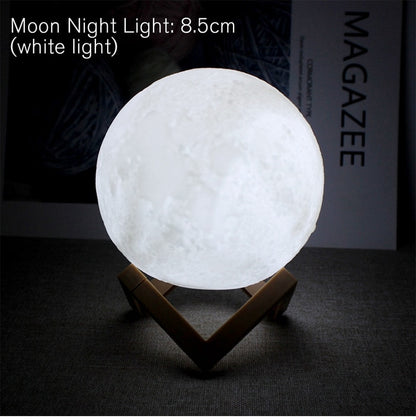 Trifold Moon Lamp