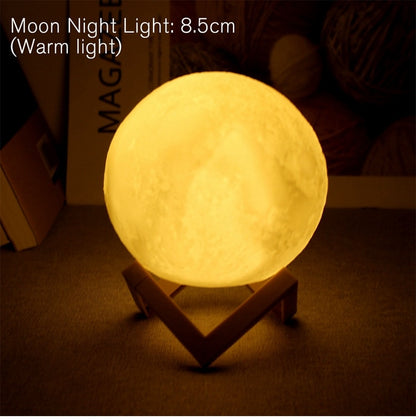 Trifold Moon Lamp