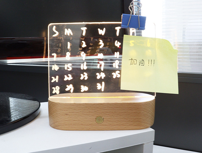 Eco Message Board Night Lamp