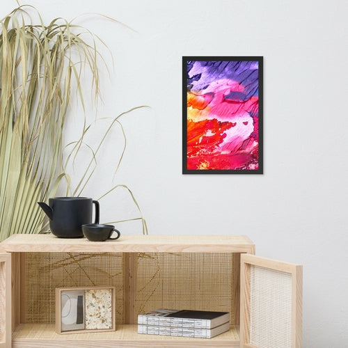 Rainbow Waves Wall Art