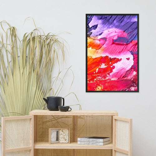 Rainbow Waves Wall Art