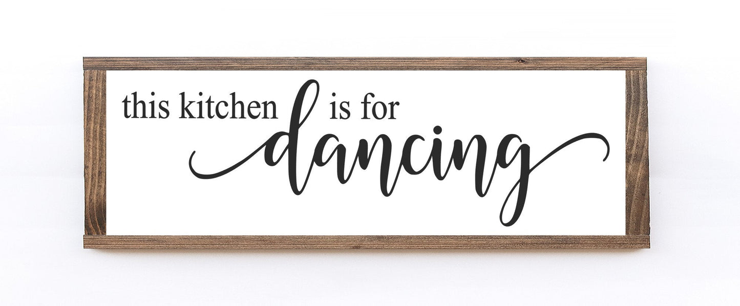 Kitchen Dancing Wall Art