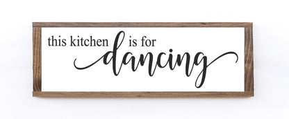 Kitchen Dancing Wall Art